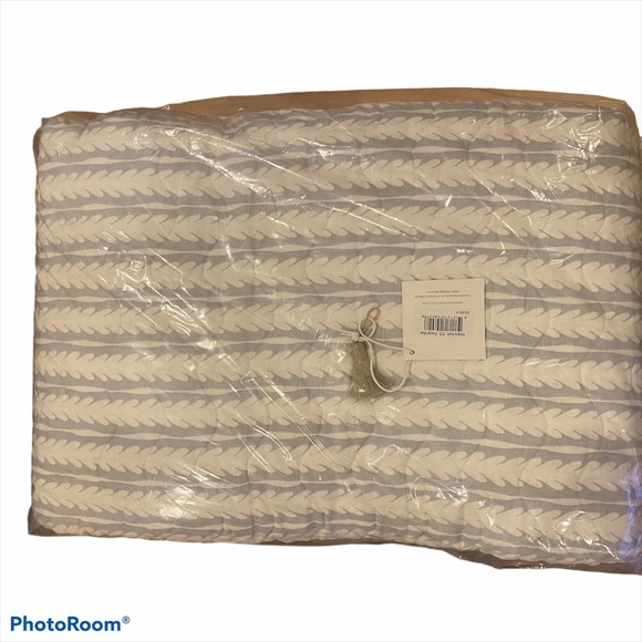 Serena and Lily Oceana Quilt Coastal Blue sz Queen - Picture 11 of 11